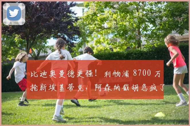 比迪奥曼德更强!利物浦 8700 万抢新埃基蒂克,阿森纳截胡急疯了
