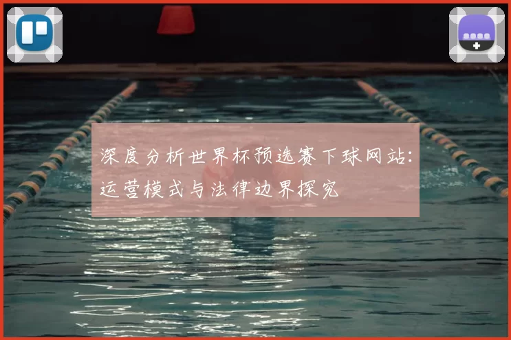 深度分析世界杯预选赛下球网站:运营模式与法律边界探究