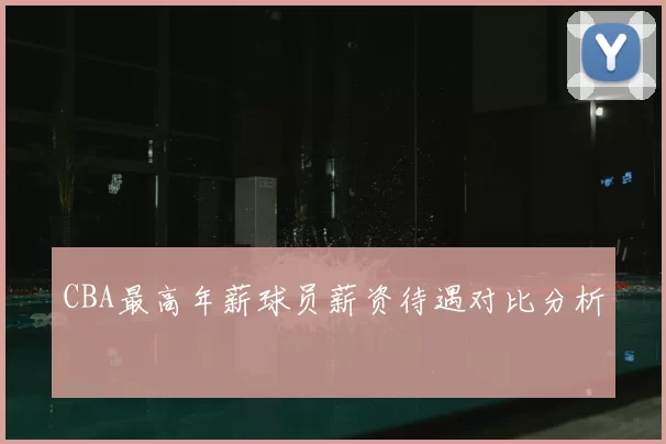 CBA最高年薪球员薪资待遇对比分析