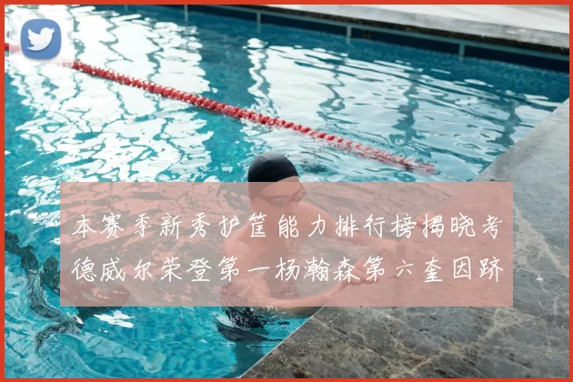 本赛季新秀护筐能力排行榜揭晓考德威尔荣登第一杨瀚森第六奎因跻身前十