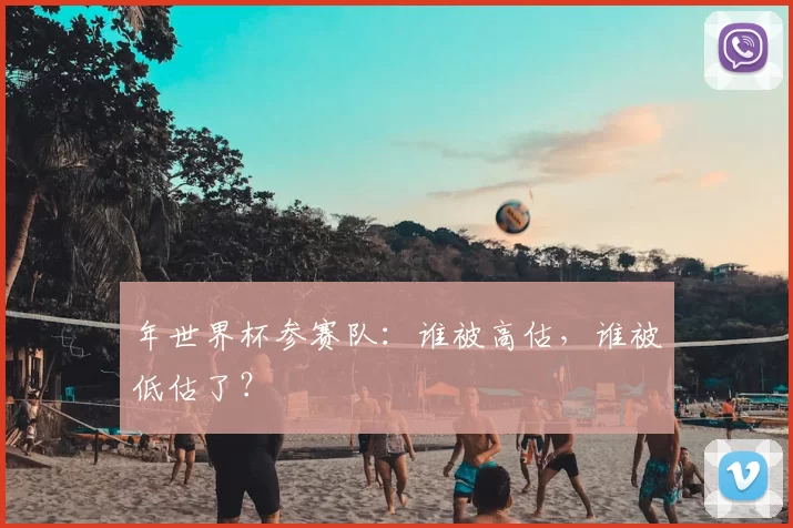 年世界杯参赛队:谁被高估,谁被低估了?